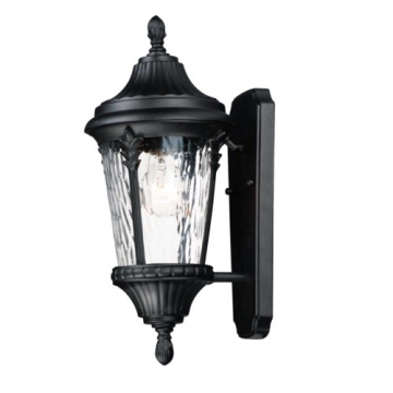 Maxim Lighting Sentry 1-Light Outdoor Wall Sconce - 120V - Black