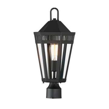 Maxim Lighting Oxford Outdoor 1-Light Post - 120V - Black
