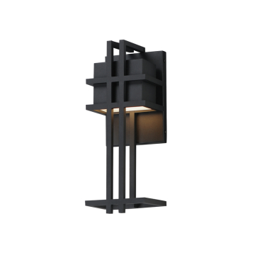 Maxim Lighting Prairie 13" LED Outdoor Wall Sconce - 640 Lumens - 3000K - 120V - Black