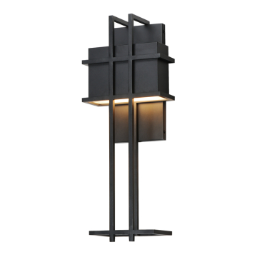 Maxim Lighting Prairie 21" LED Outdoor Wall Sconce - 890 Lumens - 3000K - 120V - Black