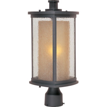 Maxim Lighting Bungalow 1-Light Outdoor Post Top Lantern - 120V - Bronze