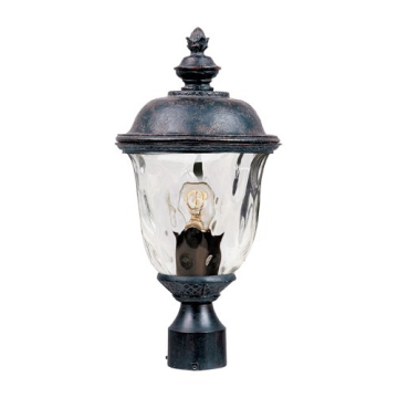 Maxim Lighting Carriage House Die Cast 1-Light Outdoor Post Top Lantern - 120V - Oriental Bronze