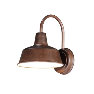 Maxim Lighting Pier M 1-Light Small Outdoor Wall Sconce - 120V - Empire Bronze