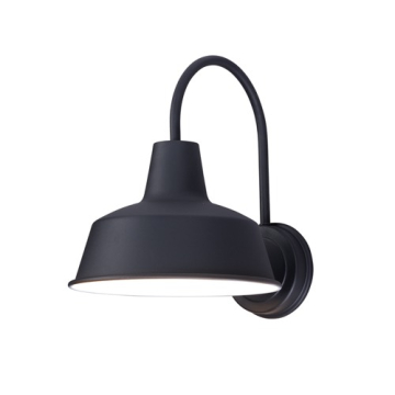 Maxim Lighting Pier M 1-Light Medium Outdoor Wall Sconce - 120V - Black