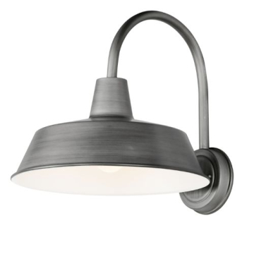 Maxim Lighting Pier M 1-Light Large Outdoor Wall Sconce - 120V - Weathered Zinc