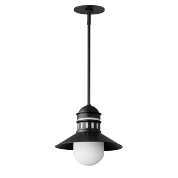 Maxim Lighting Admiralty 1-Light Outdoor Pendant - 120V - Black
