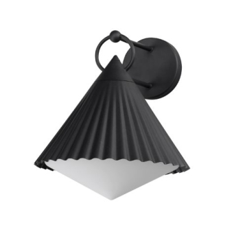 Maxim Lighting Odette 14" 1-Light Wall Sconce - 120V - Black