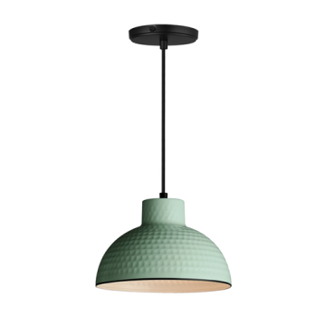 Maxim Lighting Rockport 10" 1-Light Pendant - 120V - Sage Green