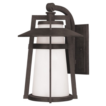 Maxim Lighting Calistoga 1-Light Medium Outdoor Wall Lantern - 120V - Adobe