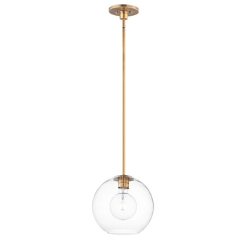 Maxim Lighting Branch 1-Light Large Pendant - 120V - Natural Aged Brass