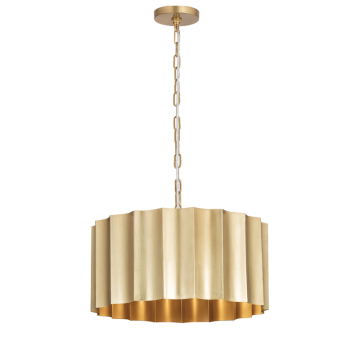 Maxim Lighting Allegra Large 1-Light Pendant - 120V - Weathered Brass