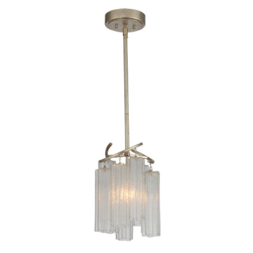 Maxim Lighting Victoria 1-Light Pendant - 120V - Golden Silver