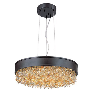 Maxim Lighting Mystic 30" Round LED Pendant - 3000K - 120V - Bronze
