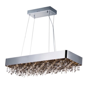 Maxim Lighting Mystic Linear LED Pendant - 3000K - 120V - Polished Chrome
