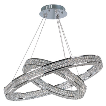 Maxim Lighting Eternity 2-Tier LED Pendant - 3000K - 120V - Polished Chrome