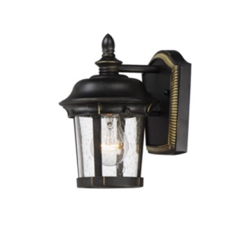 Maxim Lighting Dover VX 1-Light Outdoor Wall Lantern - 120V - Bronze
