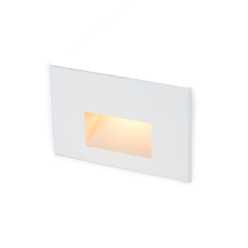 WAC Lighting LED Horizontal Indoor / Outdoor Step and Wall Light - 38 Lumens - 2W - 3000K - 12V - White