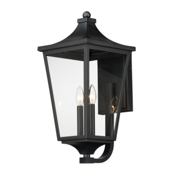 Maxim Lighting Sutton Place VX 2-Light Outdoor Sconce - 120V - Black