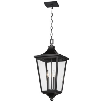 Maxim Lighting Sutton Place VX 2-Light Outdoor Hanging Lantern - 120V - Black
