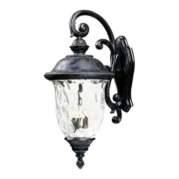 Maxim Lighting Carriage House VX 3-Light Outdoor Wall Lantern - 120V - Oriental Bronze