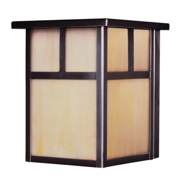Maxim Lighting Coldwater 1-Light Mini Outdoor Wall Lantern - 120V - Burnished