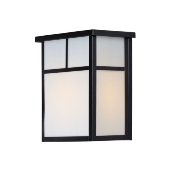 Maxim Lighting Coldwater 2-Light Outdoor Wall Lantern - 120V - Black