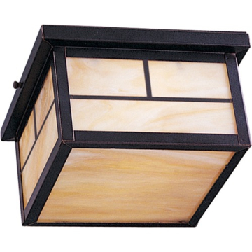 Maxim Lighting Coldwater 2-Light Outdoor Ceiling Mount - 120V - Burnished