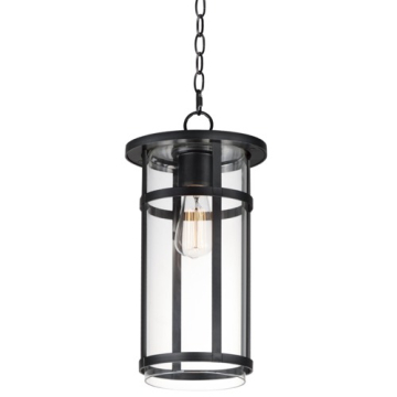 Maxim Lighting Clyde VX 1-Light Outdoor Pendant - 120V - Black