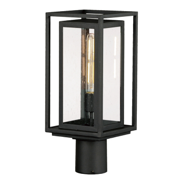 Maxim Lighting Cabana VX 1-Light Outdoor Post Mount - 120V - Black