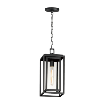 Maxim Lighting Cabana VX 1-Light Outdoor Pendant - 120V - Black