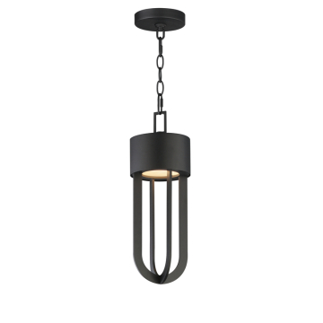 Maxim Lighting Quayside VX 14"  Outdoor LED Pendant - 630 Lumens - 3000K - 120-277V - Black