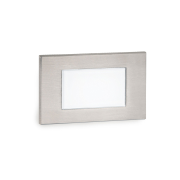 WAC Lighting LED Horizontal Diffused Indoor / Outdoor Step and Wall Light - 38 Lumens - 2W - 3000K - 12V - Stainless Steel
