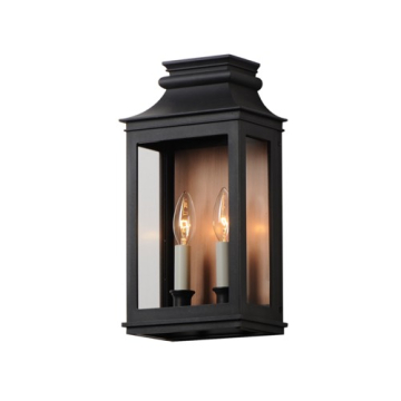 Maxim Lighting Savannah VX 2-Light Outdoor Sconce - 120V - Antique Copper / Black Oxide