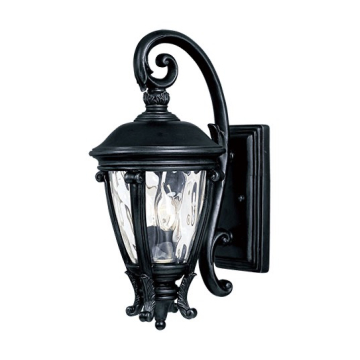 Maxim Lighting Camden VX 2-Light Outdoor Wall Lantern - 120V - Black
