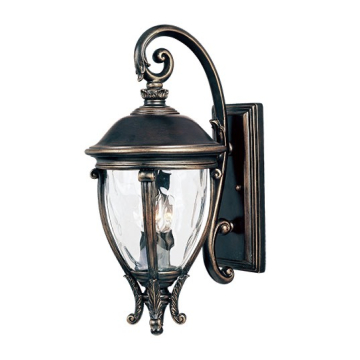 Maxim Lighting Camden VX 3-Light Medium Outdoor Wall Lantern - 120V - Golden Bronze