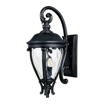 Maxim Lighting Camden VX 3-Light Large Outdoor Wall Lantern - 120V - Black