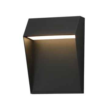 Maxim Lighting Cliffsedge VX LED Outdoor Wall Sconce - 300 Lumens - 10W - CCT Selectable - 120-277V - Black / Gold