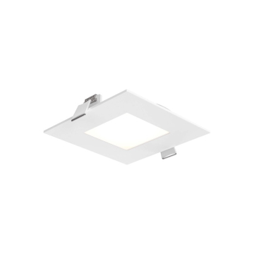 DALS Excel LED Panel Light - 4" Square - 11W - CCT Selectable - 120V - White