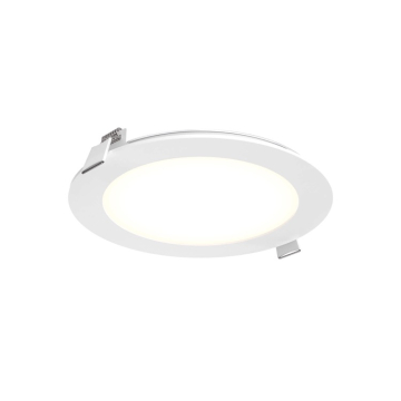 DALS Excel LED Panel Light - 6" Round - 14W - CCT Selectable - 120V - White