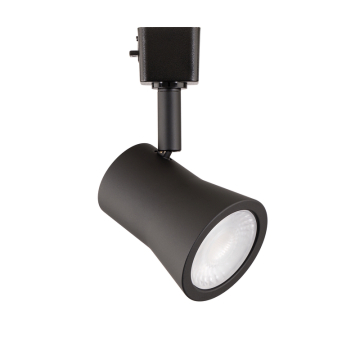 WAC Lighting Solo 5010 LED Adjustable J-Track Head - 870 Lumens - 9W - CCT Selectable - 120V - Black