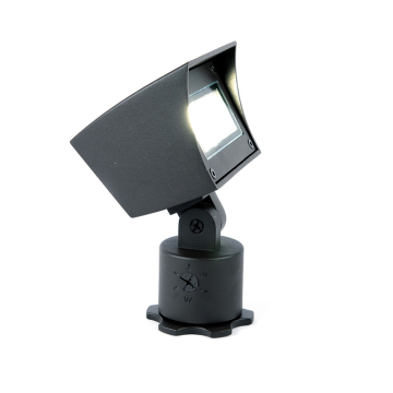 WAC Lighting LED Wall Wash Light - 1,000 Max Lumens - 18W - 2700K - 12V - Black