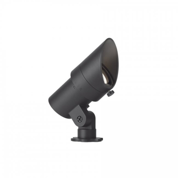 WAC Lighting LED Adjustable Beam Mini Accent Light - 365 Max Lumens - 7W - 2700K - 12V - Black
