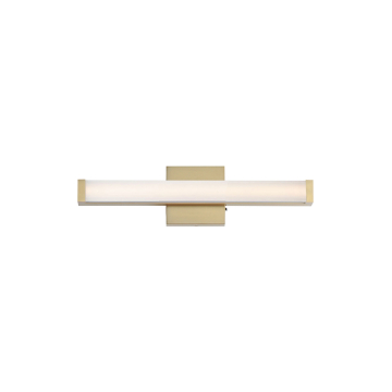 Maxim Lighting Spec 18" LED Bath Vanity - 880 Lumens - CCT Selectable - 120-277V - Natural Aged Brass