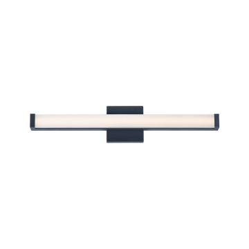 Maxim Lighting Spec 24" LED Bath Vanity - 1,250 Lumens - CCT Selectable - 120-277V - Black