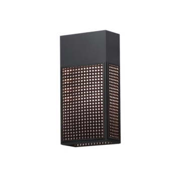Maxim Lighting Lattice 16" LED Outdoor Sconce - 3000K - 120V - Black