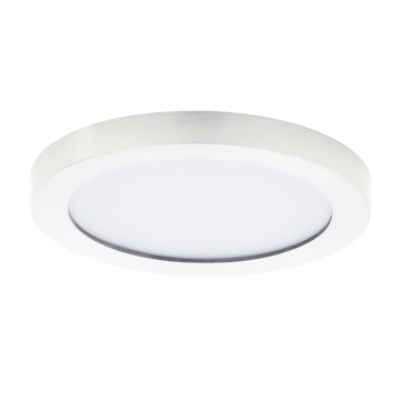 Maxim Lighting Chip 5" Round LED Flush Mount - 700 Lumens - 3000K - 120V - White - White Glass