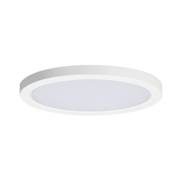 Maxim Lighting Chip 11" Round LED Flush Mount - 1,500 Lumens - 3000K - 120V - White - White Glass