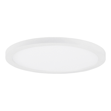 Maxim Lighting Chip 11" Round LED Flush Mount - 1,600 Lumens - CCT Selectable - 120V - White - White Glass
