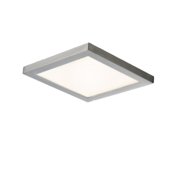 Maxim Lighting Chip 6.5" Square LED Flush Mount - 3000K - 120V - Satin Nickel