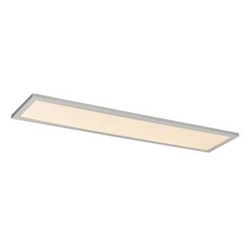 Maxim Lighting Sky 1x4 LED Linear Flush Mount - 3000K - 120-277V - Brushed Aluminum